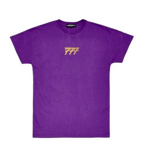 777, T-Shirt Manica Corta Fioletowy, male, 399.00PLN