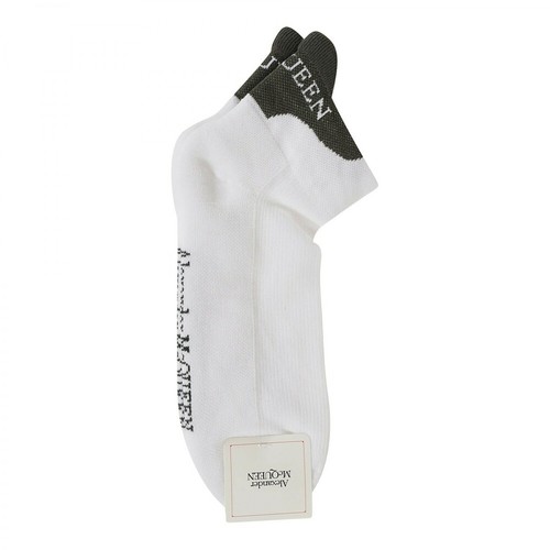 Alexander McQueen, Socks Biały, male, 342.00PLN