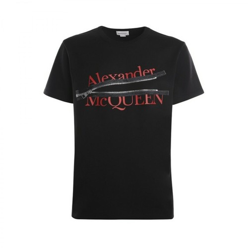 Alexander McQueen, t-shirt Czarny, male, 903.00PLN