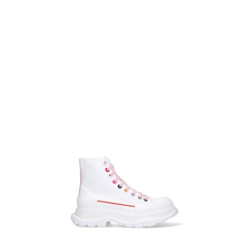 Alexander McQueen, Tread Sleek Sneakers Biały, female, 2691.00PLN