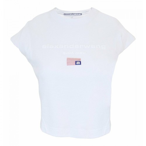 Alexander Wang, T-shirt Biały, female, 981.00PLN