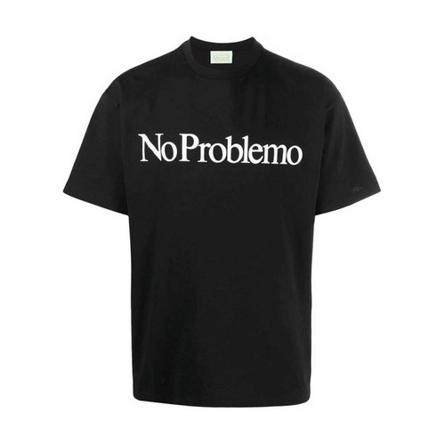 Aries, NO Problem T-Shirt Czarny, male, 320.00PLN