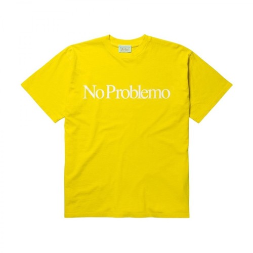 Aries, T-shirt Żółty, male, 256.00PLN