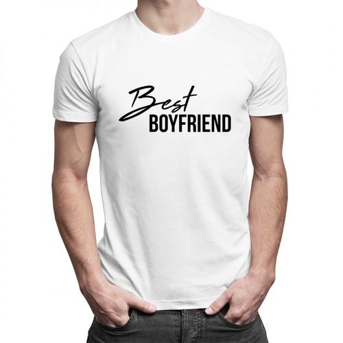 Best boyfriend - męska koszulka z nadrukiem 69.00PLN