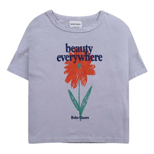 Bobo Choses, Petunia Short Sleeve T-shirt Fioletowy, unisex, 151.00PLN