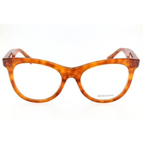 Bottega Veneta, Glasses Pomarańczowy, female, 985.00PLN