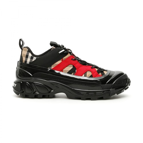 Burberry, Sneakers Czarny, male, 3010.00PLN