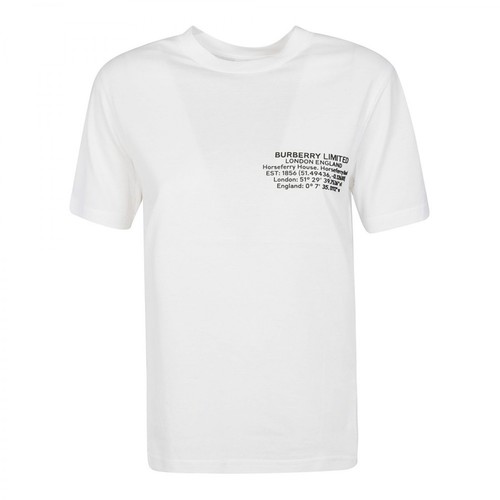 Burberry, T-shirt Biały, female, 1824.00PLN