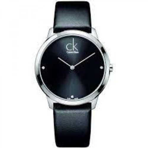 Calvin Klein, Minimal watch Czarny, male, 1079.00PLN