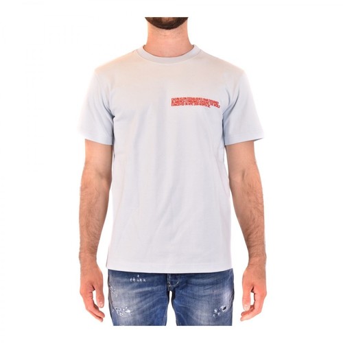 Calvin Klein, T-Shirt Niebieski, male, 941.00PLN