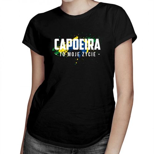 Capoeira to moje życie - damska koszulka z nadrukiem 69.00PLN