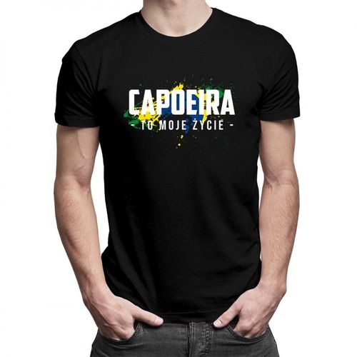 Capoeira to moje życie - męska koszulka z nadrukiem 69.00PLN