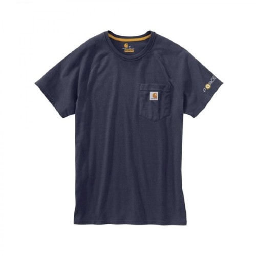 Carhartt Wip, T-Shirt Niebieski, male, 228.85PLN