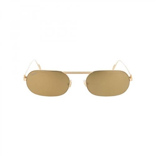 Cartier, sunglasses Ct0112S 005 Brązowy, male, 7844.00PLN