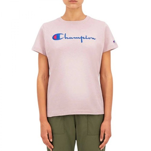 Champion, T-Shirt 110992 Ps007 Różowy, female, 194.35PLN