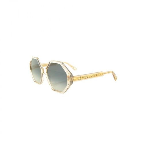 Chloé, CE 750 Sunglasses Żółty, female, 1286.00PLN