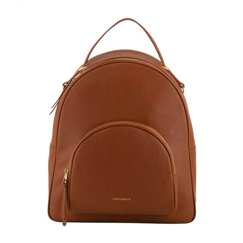 Coccinelle, Backpack Brązowy, female, 1685.00PLN