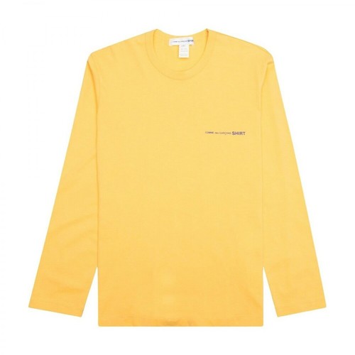 Comme des Garçons, LS T-Shirt Fg-T019 Żółty, male, 476.60PLN