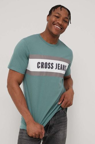Cross Jeans t-shirt bawełniany 59.99PLN