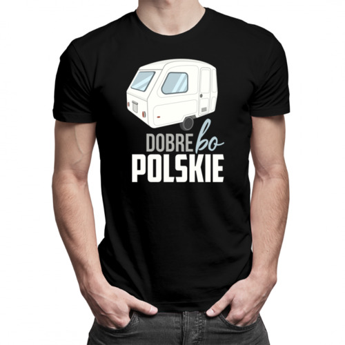 Dobre, bo polskie - męska koszulka z nadrukiem 69.00PLN