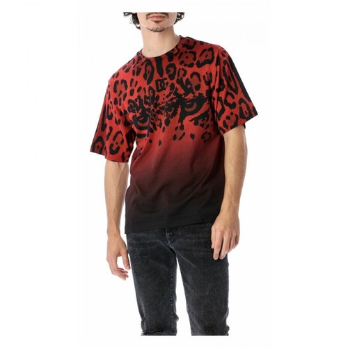 Dolce & Gabbana, Clothing T-Shirt G8Oa4Thi7P4 Brązowy, male, 2714.00PLN