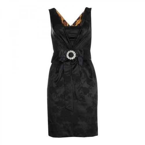 Dolce & Gabbana Pre-owned, Używana elegancka sukienka koktajlowa Czarny, female, 2363.00PLN