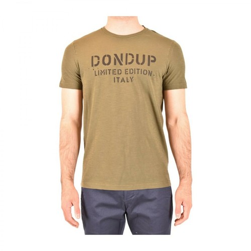 Dondup, T-shirt Zielony, male, 301.00PLN