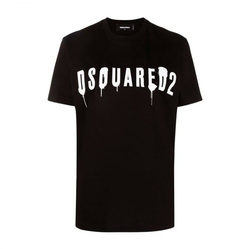 Dsquared2, T-shirt Czarny, female, 626.00PLN