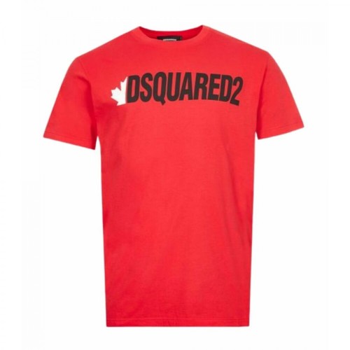 Dsquared2, T-shirt Czerwony, male, 867.00PLN