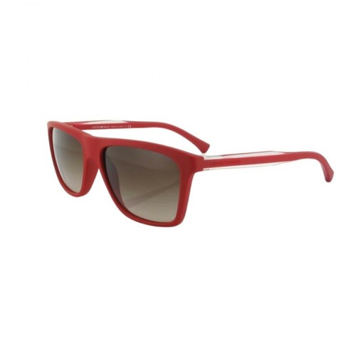 Emporio Armani, 4001 Sunglasses Czerwony, female, 548.00PLN
