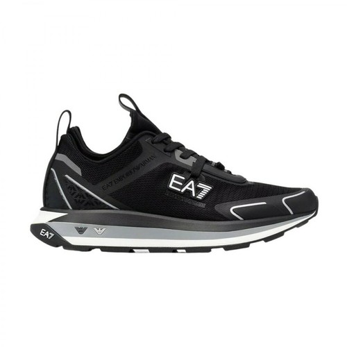 Emporio Armani EA7, Sneakers Czarny, male, 1172.00PLN