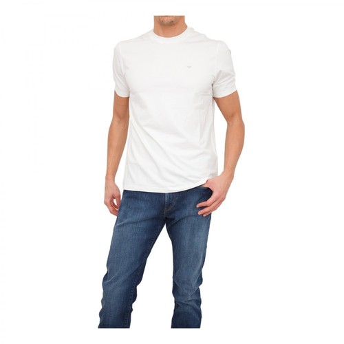 Emporio Armani, T-shirt Biały, male, 447.00PLN