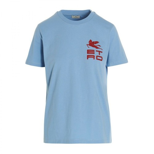 Etro, T-shirt Niebieski, female, 912.00PLN