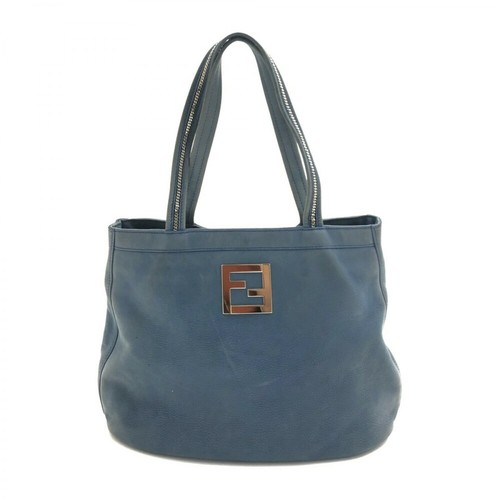 Fendi Vintage, Pre-owned Shopper Bag Niebieski, female, 1051.20PLN