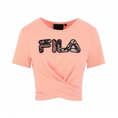 Fila, T-shirt Różowy, female, 288.00PLN
