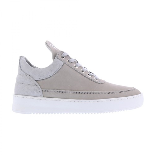 Filling Pieces, Low Top Crumbs sneakers Szary, male, 674.00PLN