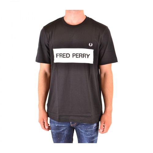 Fred Perry, podkoszulek Czarny, male, 286.00PLN
