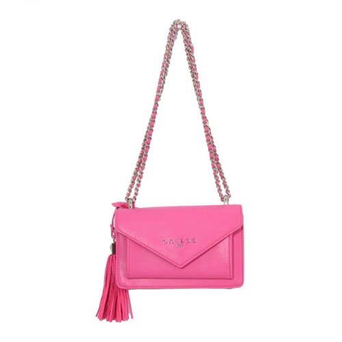 Gaëlle Paris, Mini Shoulder Strap Ecopelle Bag Różowy, female, 440.00PLN