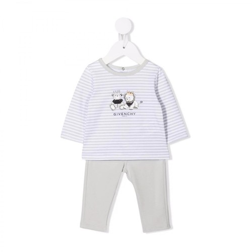 Givenchy, t-shirt, pants & bib set Szary, male, 981.00PLN