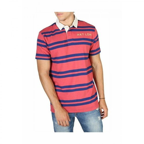 Hackett, Hm570732 Polo T-shirt Czerwony, male, 322.61PLN