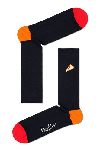 Happy Socks - Skarpetki Ribbed Embroidery Pizza 26.90PLN