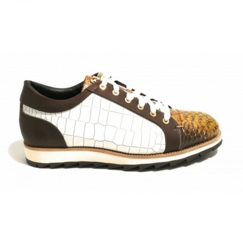 Harris Shoes, Sneakers in pelle U17Ha101 Biały, male, 1647.00PLN