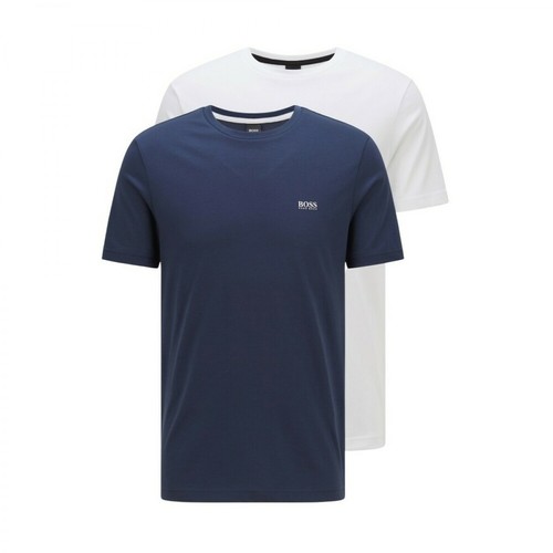Hugo Boss, 2 T-shirts-pack Regular Niebieski, male, 284.60PLN