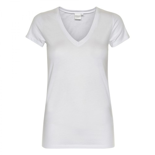 InWear, Rena V T-shirt Kntg Biały, female, 129.00PLN