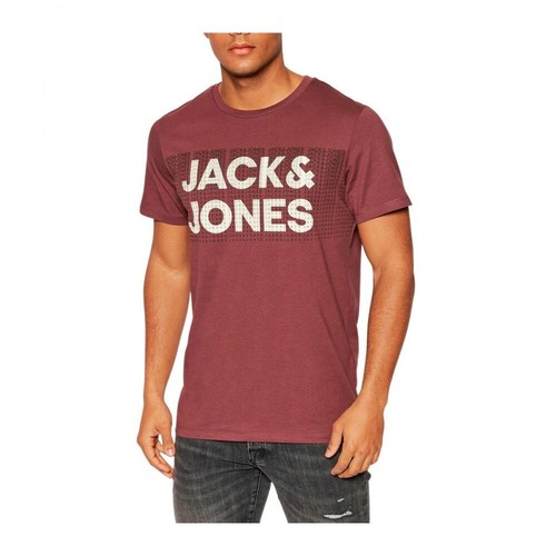 Jack & Jones, T-Shirt Czerwony, male, 192.78PLN