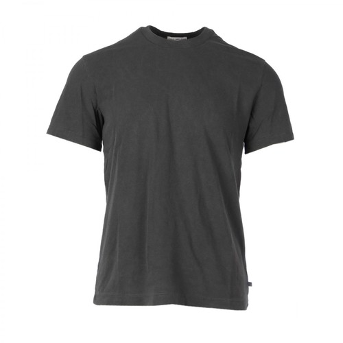 James Perse, Round Neck T-Shirt Szary, male, 452.00PLN