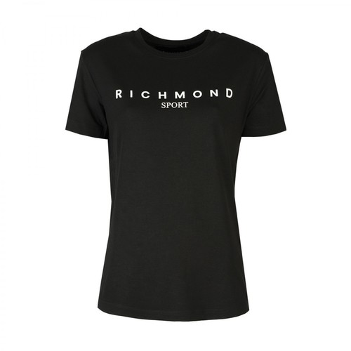 John Richmond, Sport T-Shirt Binche Czarny, female, 142.00PLN
