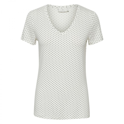 Kaffe, Emmery T-shirt Biały, female, 96.75PLN