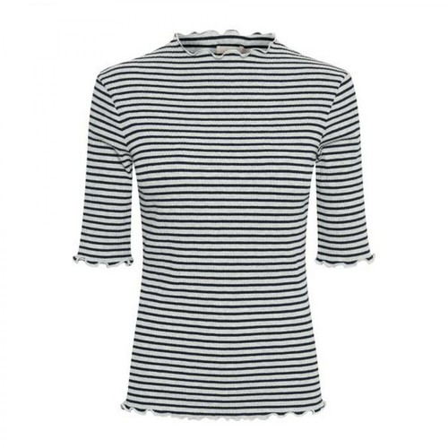 Karen by Simonsen, Candacekb Stripe Ss T-Shirt 10103631 Szary, female, 164.70PLN