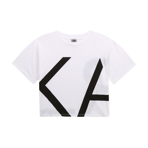 Karl Lagerfeld, T-shirt Biały, female, 292.00PLN